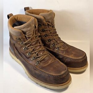 TWISTED X Men's 14 M Alloy Toe Wedge Sole Distressed WP WORK Boot MCAAW01